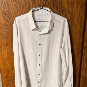 7 diamonds Cream Button-Up Shirt